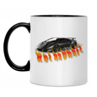 Кружка двухцветная