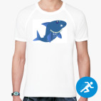 Мужская спортивная футболка