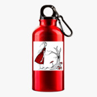 Металлическая бутылка 400 мл UV-DTF