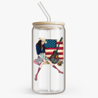 Банка с бамбуковой крышкой