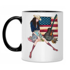 Кружка двухцветная