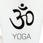 АУМ и надпись YOGA