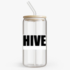 Банка с бамбуковой крышкой