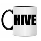 Кружка двухцветная