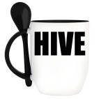 Кружка с ложкой