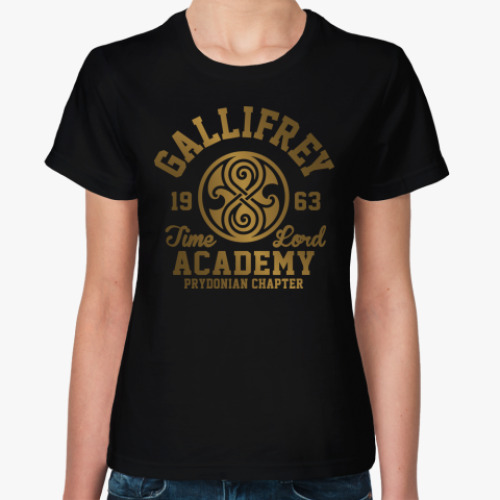 Женская футболка Gallifrey Time Lord Academy