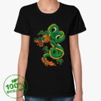 Женская футболка органик