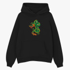 Толстовка худи оверсайз