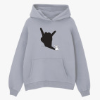 Толстовка худи оверсайз