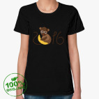 Женская футболка органик