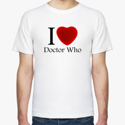 Футболка с принтом Доктор Кто