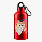 Металлическая бутылка 400 мл UV-DTF