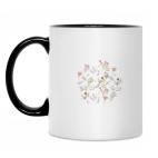 Кружка двухцветная