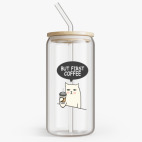 Банка с бамбуковой крышкой