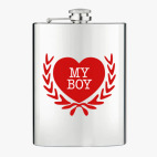 Фляжка стальная