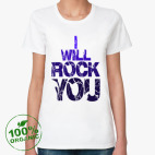 Женская футболка органик