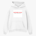 Толстовка худи оверсайз