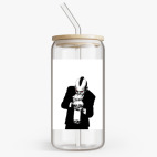 Банка с бамбуковой крышкой