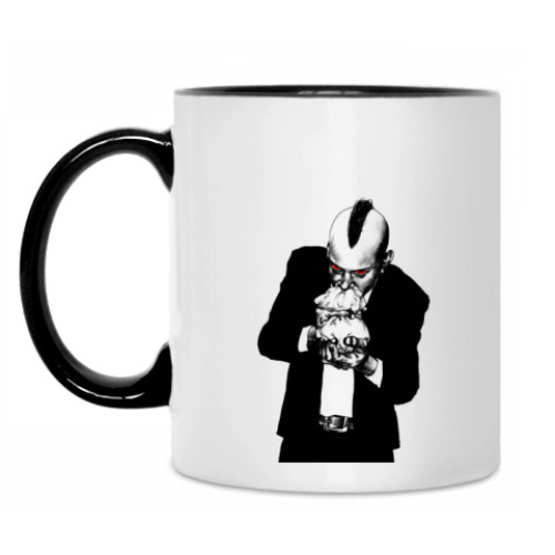 Кружка с принтом Надувательство