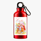 Металлическая бутылка 400 мл UV-DTF