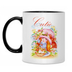 Кружка двухцветная