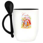 Кружка с ложкой