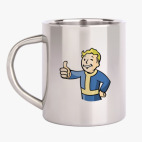 Кружка металлическая