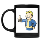 Кружка цветная UV-DTF