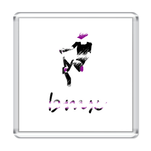 Магнит с принтом BarStemFork