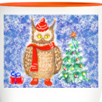 новогодняя сова