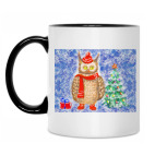 Кружка двухцветная