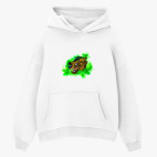 Толстовка худи оверсайз