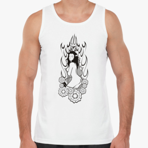 Майка с принтом Дьяволица