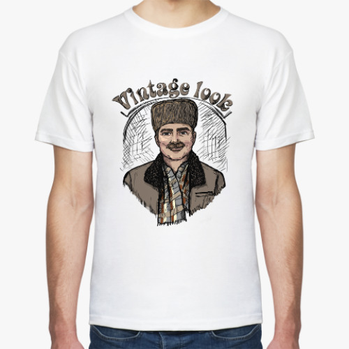 Футболка с принтом Винтажный лук