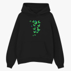 Толстовка худи оверсайз