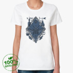 Женская футболка органик