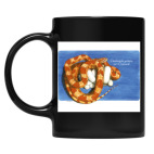 Кружка цветная UV-DTF