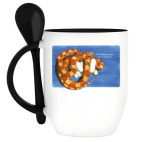 Кружка с ложкой