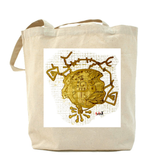 Сумка шоппер с принтом 'ETHNIC'