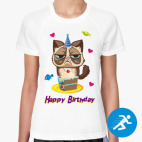 Женская спортивная футболка