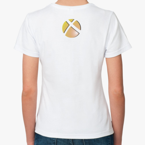 Классическая футболка с принтом  X-ball
