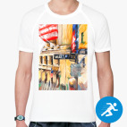 Мужская спортивная футболка