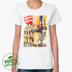 Женская футболка органик