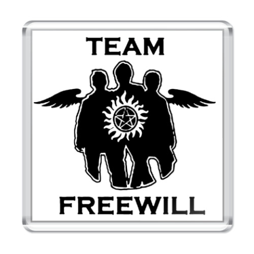 Магнит с принтом   Supernatural