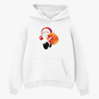 Толстовка худи оверсайз