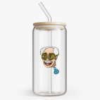 Банка с бамбуковой крышкой