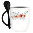 Кружка с ложкой