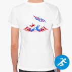 Женская спортивная футболка