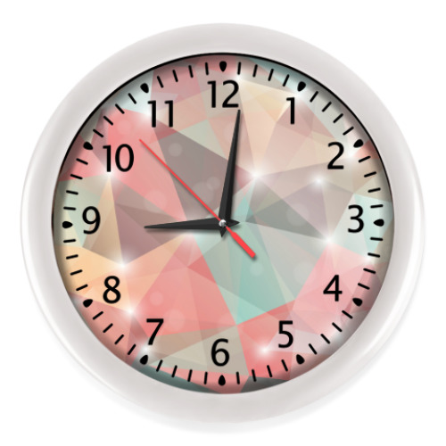 Настенные часы с принтом Мечты любви