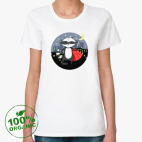 Женская футболка органик